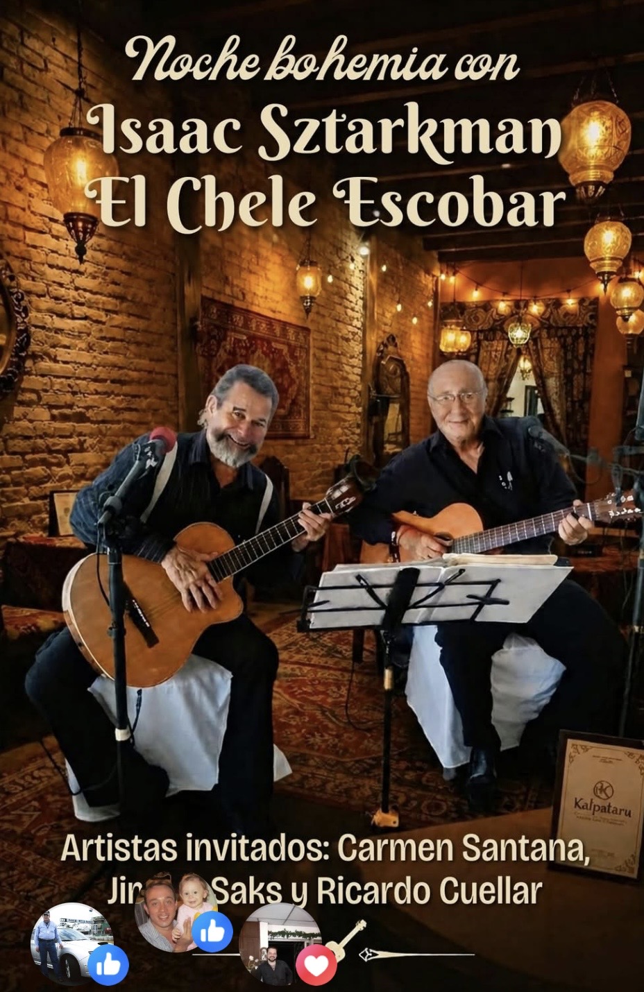 Noche Bohemia en Kalpataru logo